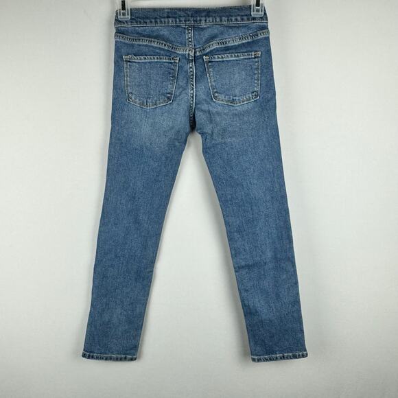 NWOT Old Navy Girls Skinny Pull-on Jeans Pants Size M (8) Denim Flare Kids - Picture 2 of 8